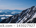 Hakuba-dake of the remaining snow 143027927
