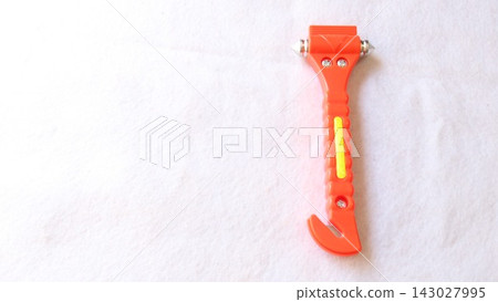 Emergency escape hammer for use inside vehicles during disasters. Emergency escape hammer for use inside vehicles during disasters. 143027995