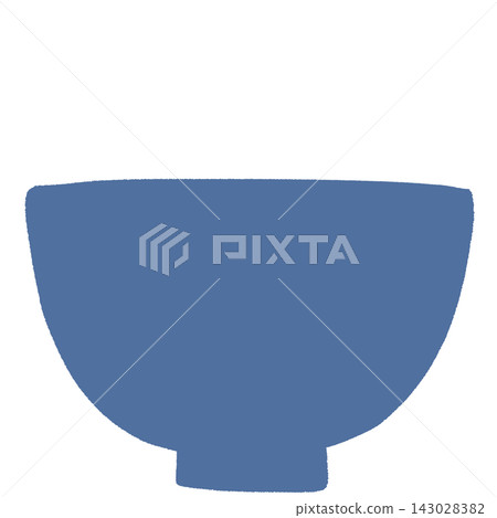 Illustration of rice bowl Illustration of rice bowl 143028382