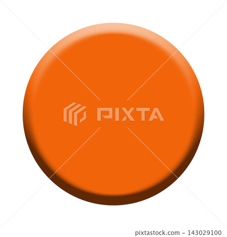 Three-dimensional round button icon Three-dimensional round button icon 143029100