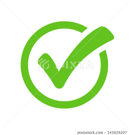A green checkmark icon surrounded by a circle. A green checkmark icon surrounded by a circle. 143029207