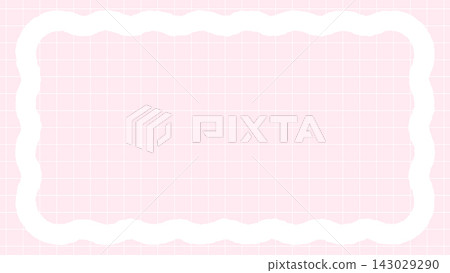 Light pink checkered grid frame background, 16:9 aspect ratio. Light pink checkered grid frame background, 16:9 aspect ratio. 143029290