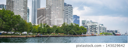 Toronto city skyline architecture office towers, modern buildings Ontario lake 143029642