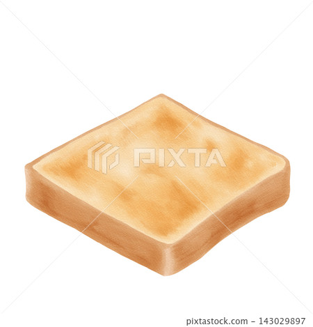 Hand-drawn toast Hand-drawn toast 143029897
