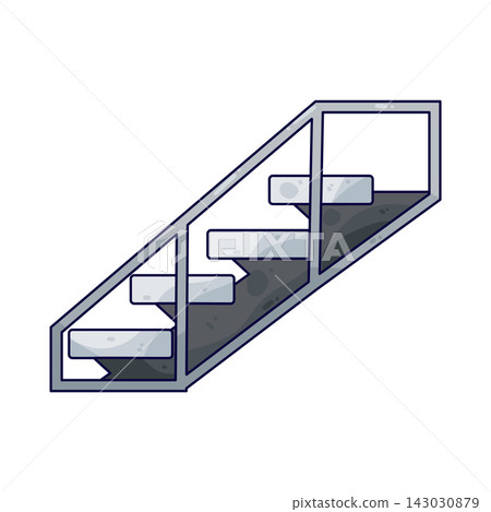 Illustration of Stairs Illustration of Stairs 143030879