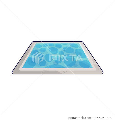 Illustration of Swimming Pool Illustration of Swimming Pool 143030880
