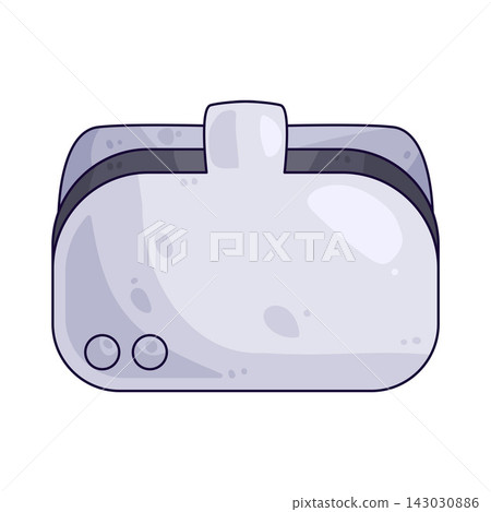 Illustration of virtual reality Illustration of virtual reality 143030886