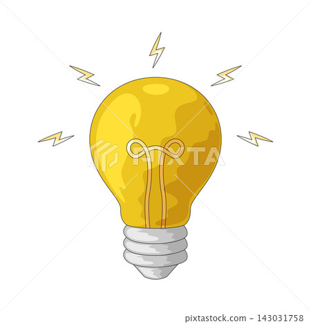 Illustration of Bulb Illustration of Bulb 143031758