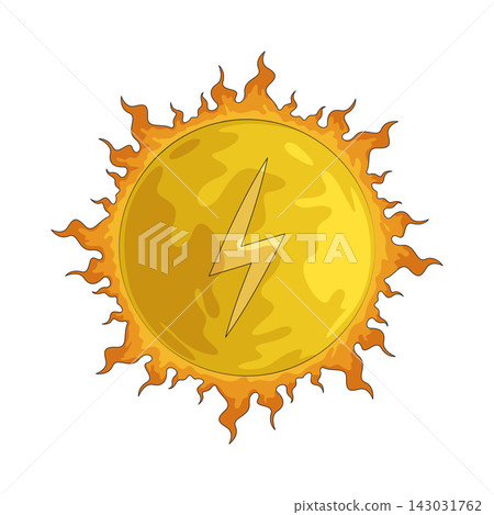 Illustration of Sun energy Illustration of Sun energy 143031762