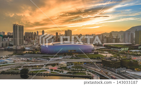 Hong Kong, July 10 2026 Golden Kowloon Bay Business District Hong Kong, July 10 2026 Golden Kowloon Bay Business District 143033187