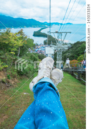 The beautiful scenery of Amanohashidate in Kyoto The beautiful scenery of Amanohashidate in Kyoto 143033834