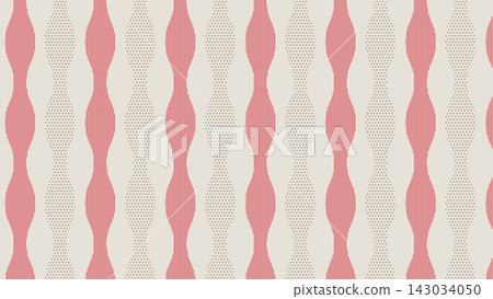 Red and gold vertical wave pattern seamless design Red and gold vertical wave pattern seamless design 143034050