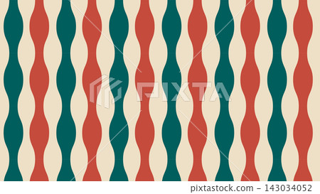 Christmas-colored rising wave pattern background Christmas-colored rising wave pattern background 143034052