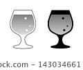 Icon set for short-stemmed glasses 143034661