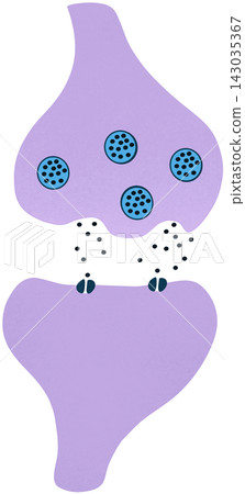 purple synapse illustration purple synapse illustration 143035367
