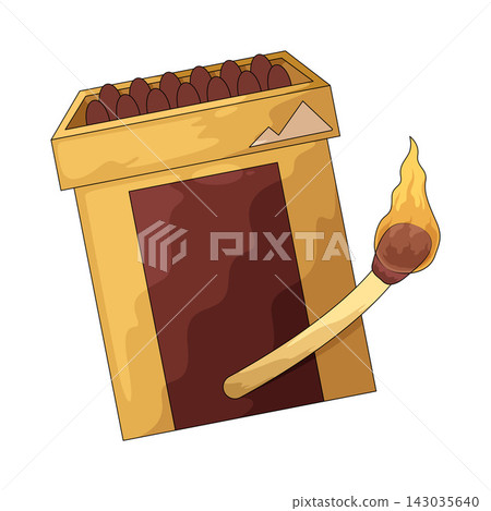 Illustration of Matches Illustration of Matches 143035640