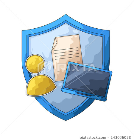 Illustration of Secure 143036058