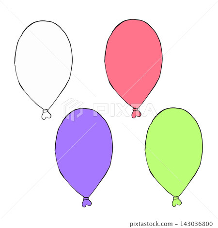 Colorful festive balloons floating Isolated icon hand drawn illustration. Vector graphic line ink art. fashion graphics, textile prints. Sample poster, invitation, holiday banner, postcard. Colorful festive balloons floating Isolated icon hand drawn illustration. Vector graphic line ink art. fashion graphics, textile prints. Sample poster, invitation, holiday banner, postcard. 143036800