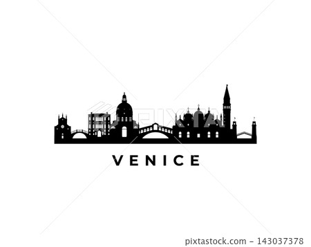 Vector Venice skyline. Vector Venice skyline. 143037378