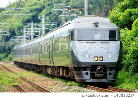 JR Kyushu 787 series limited express train JR Kyushu 787 series limited express train 143038234