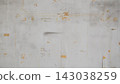 Full frame background texture of old dirty wall with tape residue and stains 143038259
