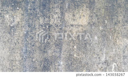 Close-up shot of grunged cement surface with black mold and algae stains Close-up shot of grunged cement surface with black mold and algae stains 143038267
