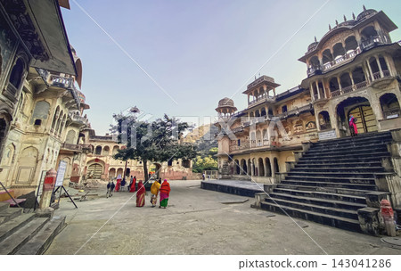 Galta Ji Temple complex in Jaipur, India Galta Ji Temple complex in Jaipur, India 143041286