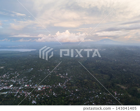 Nicaragua beautiful aerial landscape Nicaragua beautiful aerial landscape 143041405