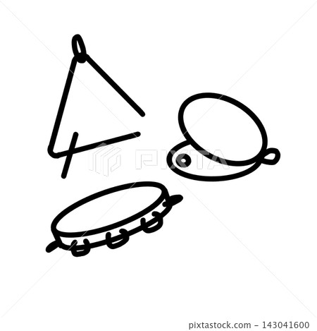 Simple illustration of percussion Simple illustration of percussion 143041600