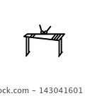 A simple illustration of a xylophone 143041601