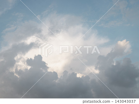 An ethereal canvas of atmospheric art, where soft, billowing clouds paint a dreamlike gateway across a serene sky. An ethereal canvas of atmospheric art, where soft, billowing clouds paint a dreamlike gateway across a serene sky. 143043037