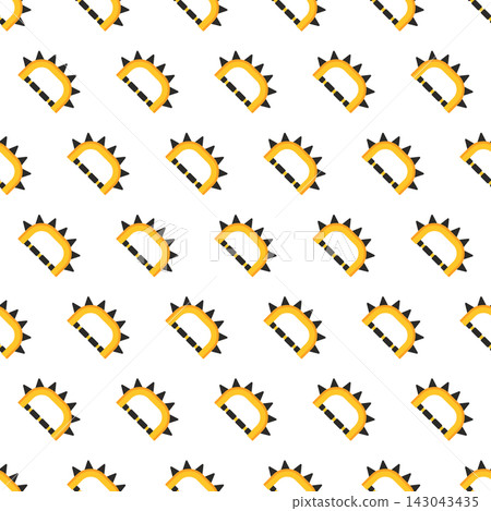 Seamless pattern with brass knuckles ninja weapon icons, ideal for martial arts branding, gaming, apparel and Japanese-themed textile design. Seamless pattern with brass knuckles ninja weapon icons, ideal for martial arts branding, gaming, apparel and Japanese-themed textile design. 143043435