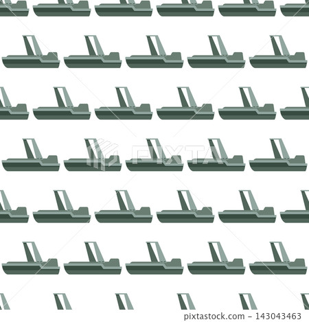 Seamless pattern with army colors watercraft unmanned naval vessel icons, ideal for defense, tech, gaming and military-themed textiles, branding and packaging design. Seamless pattern with army colors watercraft unmanned naval vessel icons, ideal for defense, tech, gaming and military-themed textiles, branding and packaging design. 143043463