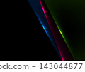 Colorful glowing neon stripes abstract concept futuristic background 143044877
