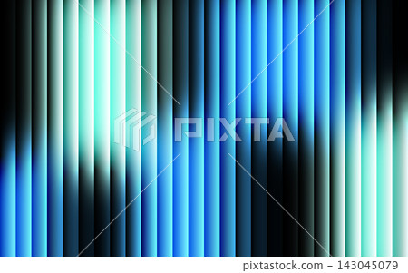 Abstract Blue and Cyan Vertical Light Streak Background. Abstract Vertical Light Streaks with Glowing Holographic Texture and Futuristic 3D Effect 143045079