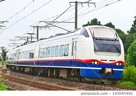 Niigata express train Niigata express train 143045492