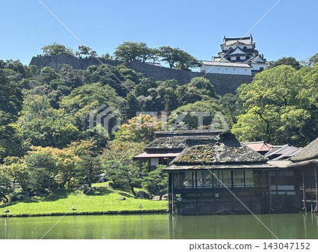 彥根城和Genkyonen 143047152
