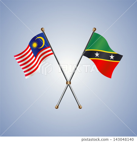 Malaysia and ST. Kitts Nevis flag relations Malaysia and ST. Kitts Nevis flag relations 143048140