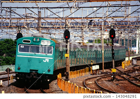 JNR 103 series electric train JNR 103 series electric train 143048291