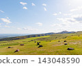 從奈台高原牧場的觀景台上可以欣賞到十勝平原的壯麗景色（北海道的秋天） 143048590