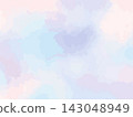A dreamy blue watercolor background illustration perfect for winter. 143048949