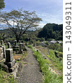 a visit to a grave  143049311
