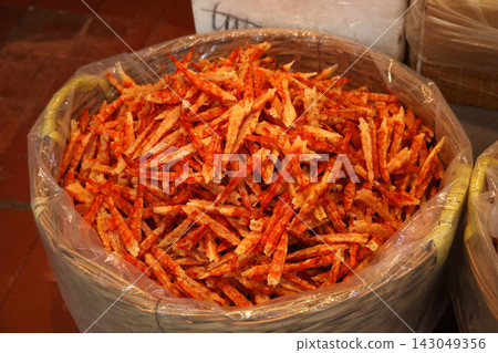 Dried shrimp sold at a dry food store in the west of Des Voeux Road, Hong Kong. Prices vary depending on the place of origin and size. Dried shrimp sold at a dry food store in the west of Des Voeux Road, Hong Kong. Prices vary depending on the place of origin and size. 143049356
