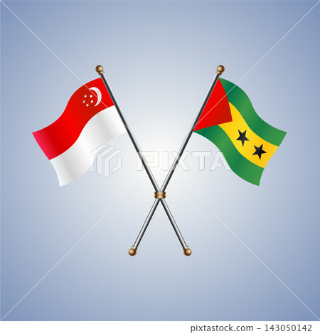 Singapore and Sao Tome and Principe flag relations 143050142