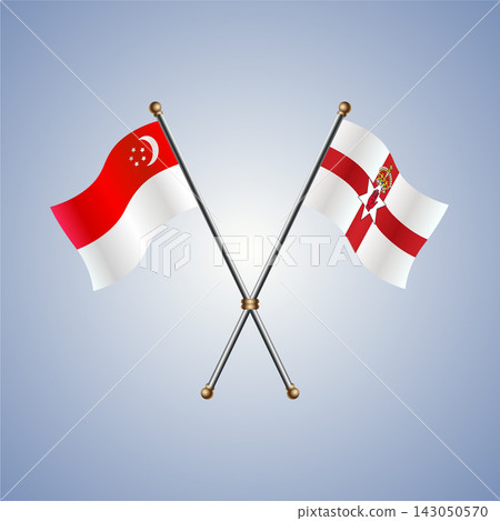 Singapore and Northern Ireland flag relations 143050570