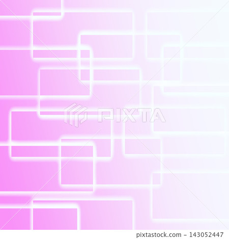 方形霓虹背景材料 143052447