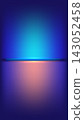 abstract blue pink neon light background with horizontal glowing line divider, futuristic tech vertical wallpaper design and digital presentation backdrop 143052458