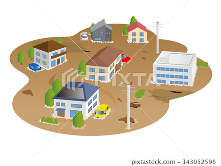 Linear rainband disaster flood 01 Linear rainband disaster flood 01 143052598