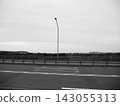 The main road running across the bridge and the sky 143055313