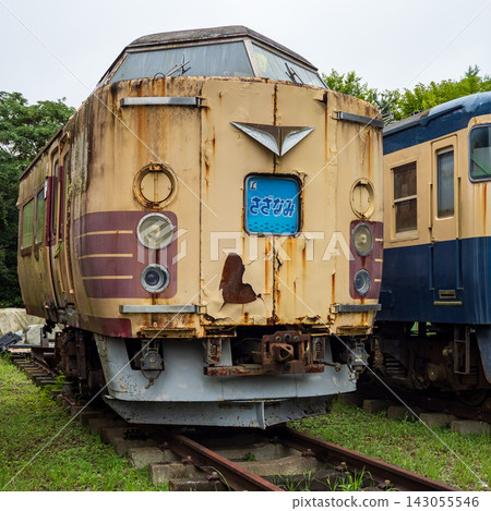 原國鐵183系列特快列車在伊澄波波山進行戶外展示。 原國鐵183系列特快列車在伊澄波波山進行戶外展示。 143055546